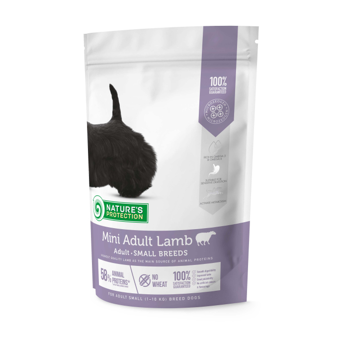 dry food for adult small breed dogs with lamb - 0