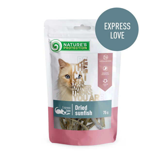 NATURE S PROTECTION snacks for cats dried sunfish learn more