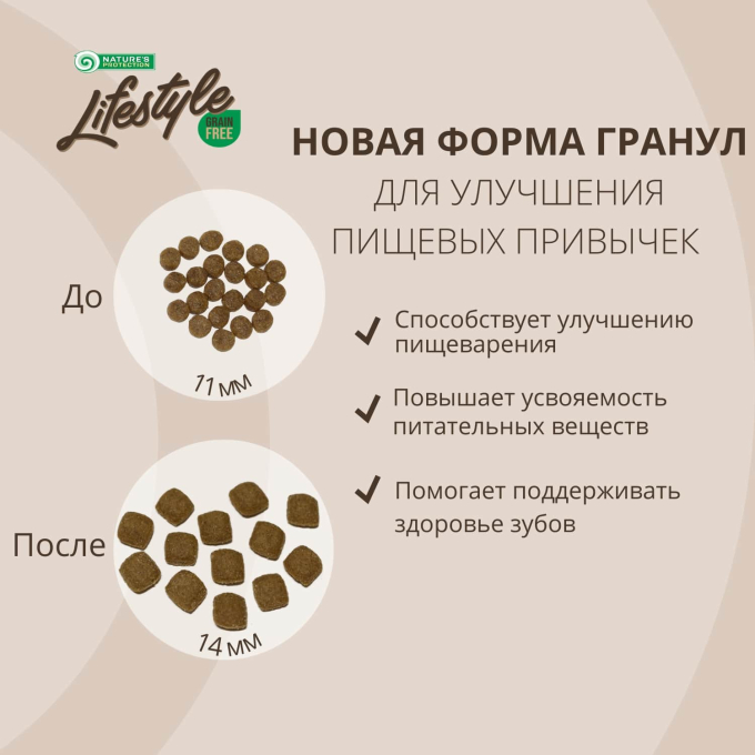 сухой беззерновой корм для взрослых собак всех пород с мясом птицы - 3