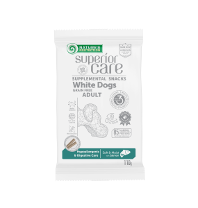 mangime complementare grain free - snack per cani adulti con salmone