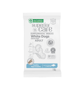 mangime complementare senza cereali - snack per cani adulti con pesce bianco