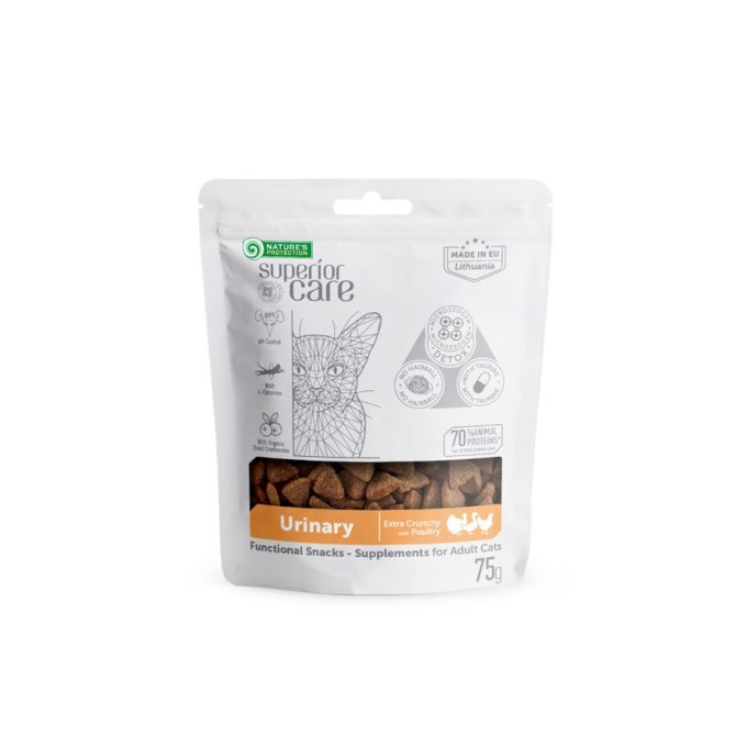 mangime complementare - snack per il supporto urinario con pollame per gatti adulti - 0