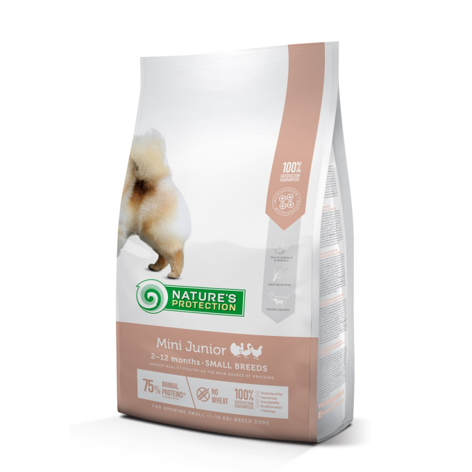 dry food for junior small breed dogs with poultry - 1