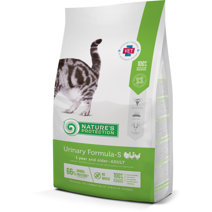 dry dietetic food for adult cats with poultry