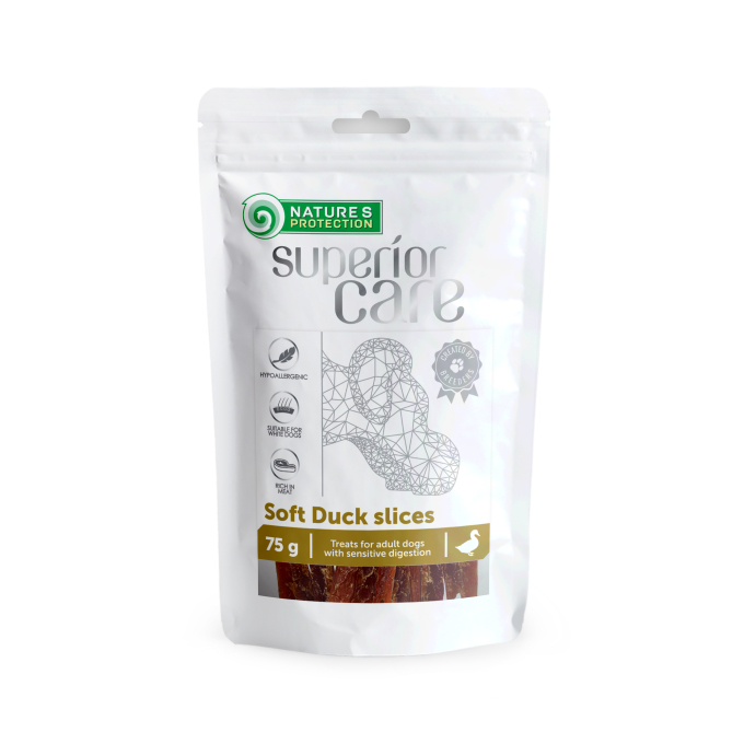 snack per cani fette di anatra morbida - 0