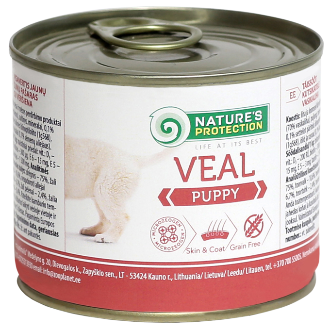 Dosenfutter für Welpen - 0