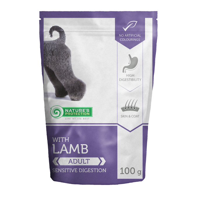 canned pet food for adult dogs with lamb - 1