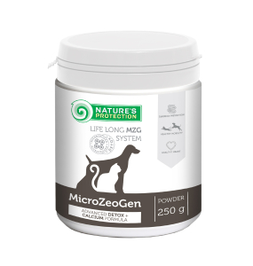 MicroZeoGen aanvullend diervoeder voor honden en katten met calcium