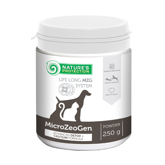 Pienso complementario MicroZeoGen para perros y gatos con calcio - 0