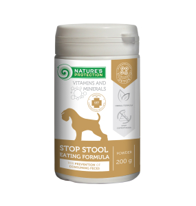 aanvullend diervoeder voor volwassen honden ter voorkoming van het eten van uitwerpselen