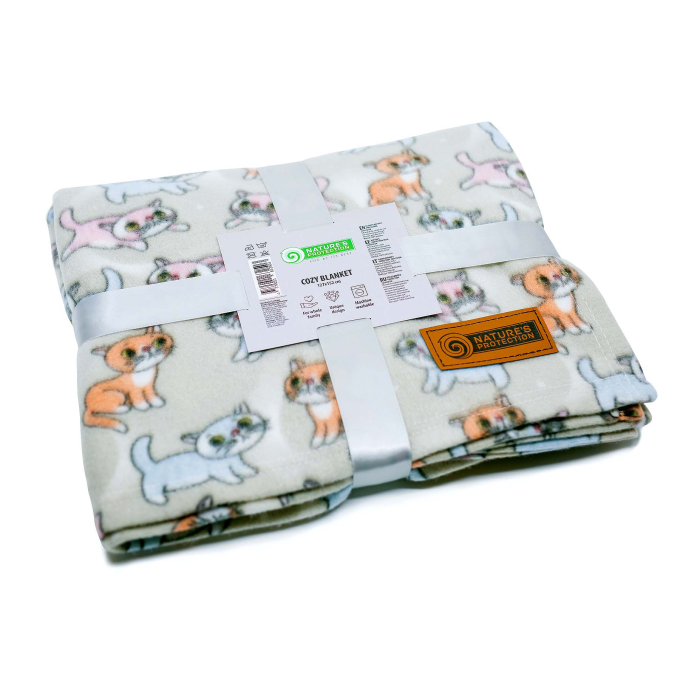 deken, met kittens - 0