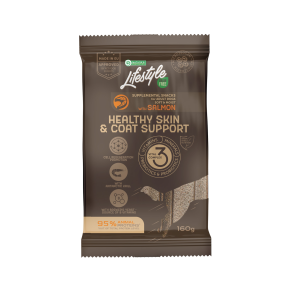 getreidefreies Ergänzungsfuttermittel - Snacks für ausgewachsene Hunde mit Lachs