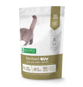 trockenfutter für ausgewachsene Katzen nach Sterilisation mit Geflügel