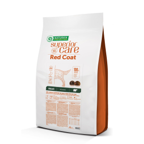 droogvoer zonder granen voor volwassen honden van alle rassen met rode vacht, met lam 