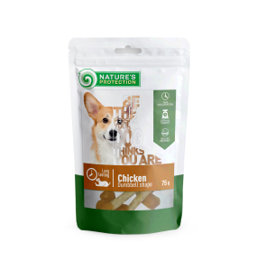 snack pour chiens avec du poulet, poids - façonné,