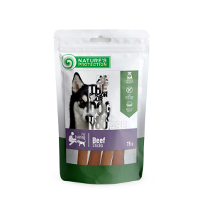 snack voor honden beef sticks,