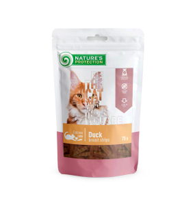 snack voor katten eendenborstvlees