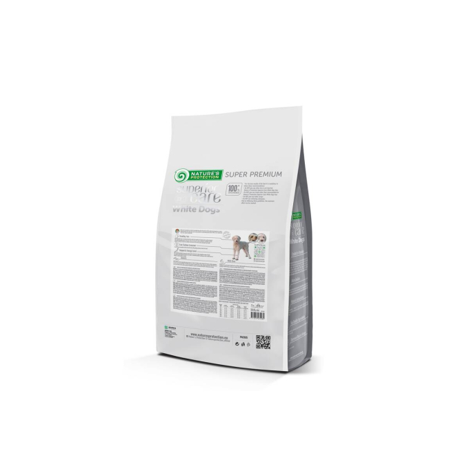 nourriture sèche avec insectes pour chiens de toutes tailles et de tous âges à pelage blanc - 2