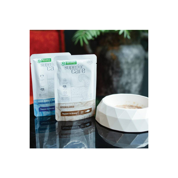 natvoedingssupplement met tonijn en zalm voor de ondersteuning van een gezond urinewegstelsel bij volwassen katten van alle rassen - 3