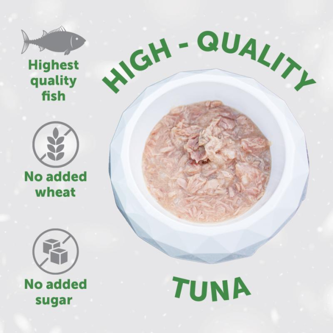 wet food supplement with tuna for adult white-coated dogs of all breeds - 2