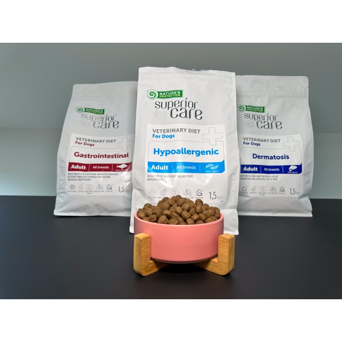 dry dietetic pet food with white fish for adult dogs of all breeds with digestive disorders - 5