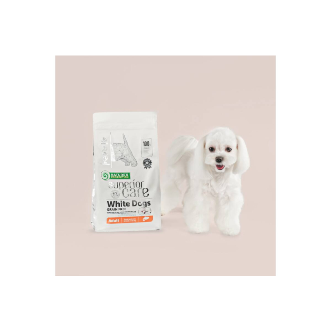 droogvoer zonder granen voor volwassen honden van kleine en minirassen met zalm - 2