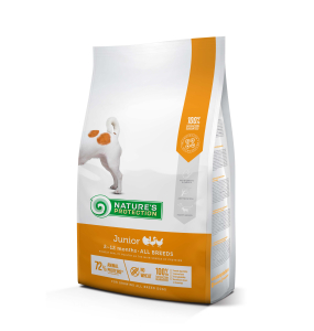 dry food for junior all breed dogs with poultry