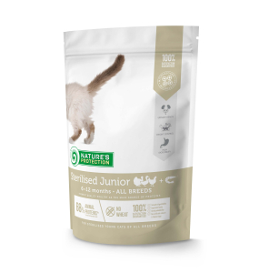 dry food for young cats after sterilisation with poultry and krill