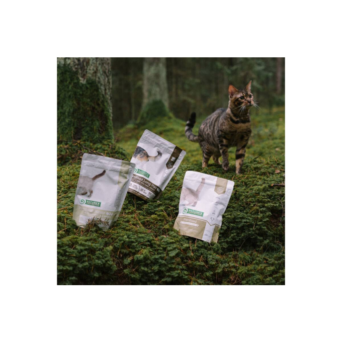 aliments secs pour chats adultes à poils longs après stérilisation à la volaille - 2