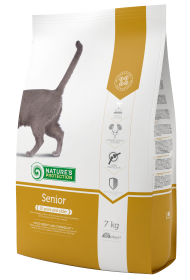 dry food for senior cats with poultry