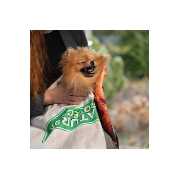 круглое полотенце из микрофибры, уникальный дизайн, с иллюстрацией щенков и бахромой - 6