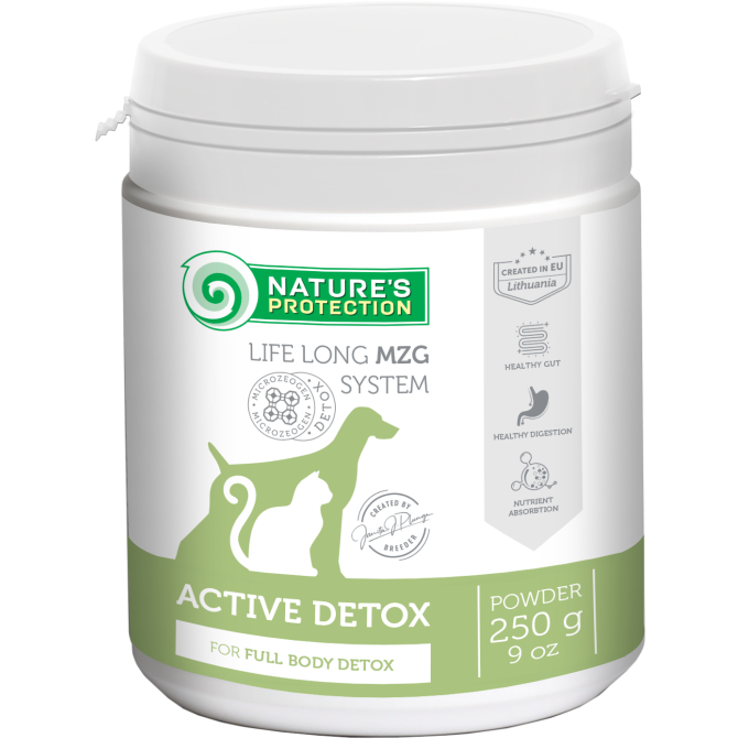 Active Detox, complementary feed for adult dogs and cats for body detox - 0