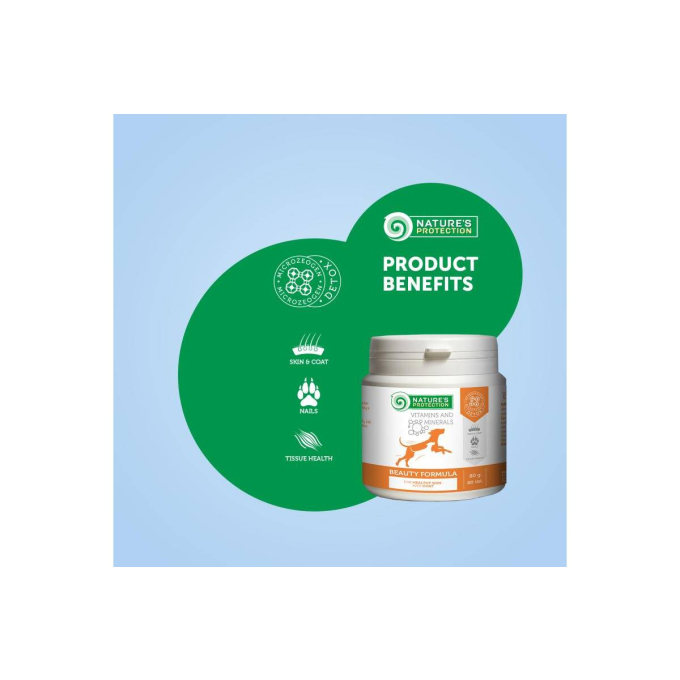 complementary feed for adult dogs for healthy skin &amp; coat - 2