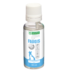 Faugis, complementary feed for adult dogs and cats, wellness formula 5in1