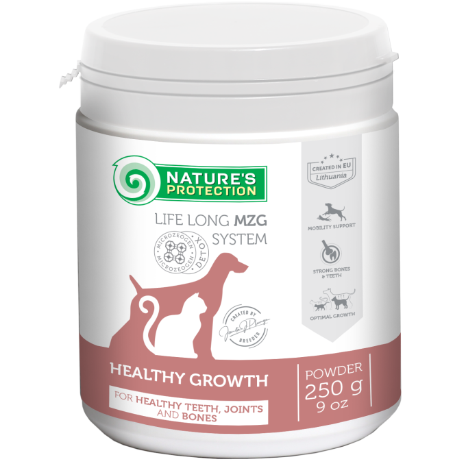 complementary feed for growing dogs and cats for teeth, joints &amp; bones - 0