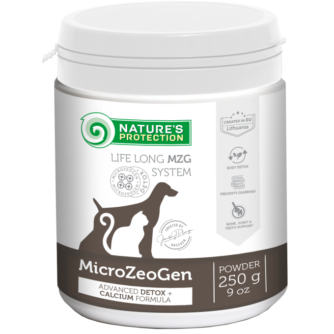 MicroZeoGen complementary feed for dogs and cats with calcium - 0