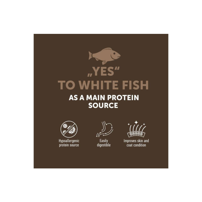 дополнительный беззерновой корм - снеки для взрослых собак с белой рыбой - 1