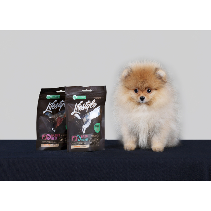 snack for dogs soft rabbit dices with chia seeds, - 2