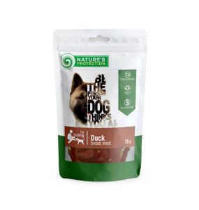 snack for dogs duck breast meat,