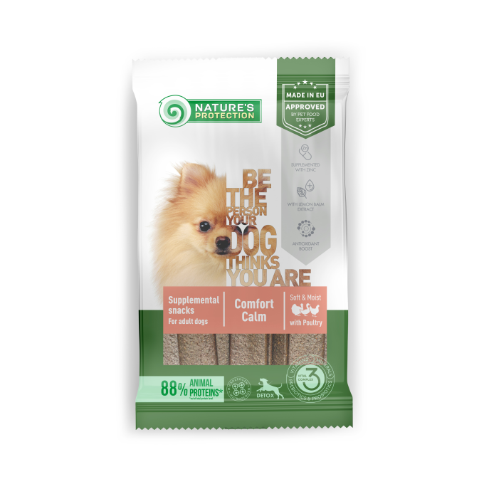 complementary feed – snacks for adult dogs of all breeds with poultry - 0