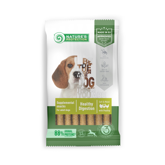 complementary feed – snacks for adult dogs of all breeds with poultry - 0