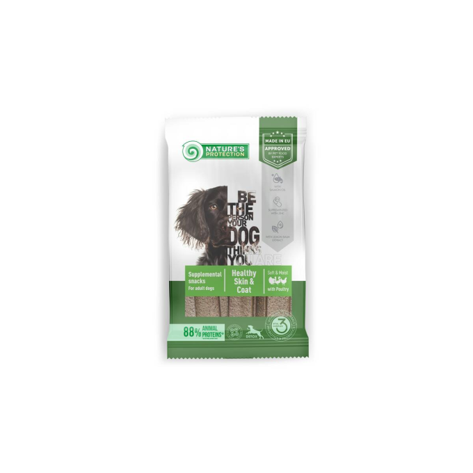 aanvullend diervoeder - snacks voor volwassen honden van alle rassen met gevogelte - 1