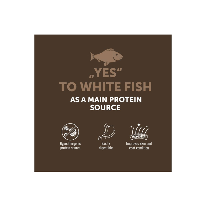 дополнительный беззерновой корм - снеки для взрослых собак с белой рыбой - 1
