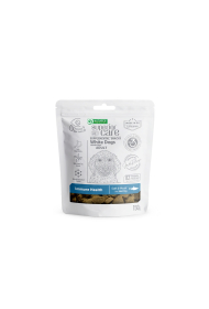 complementary grain free feed - snacks to support immune health with herring for adult all breed dogs with white coat complementary grain free feed - snacks to support immune health with herring for adult all breed dogs with white coat
