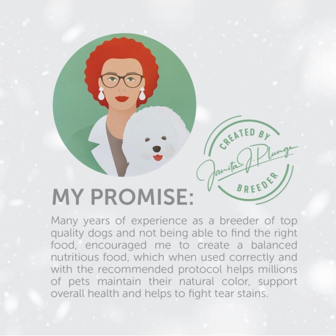 complementary grain free feed - snacks to support immune health with herring for adult all breed dogs with white coat - 10