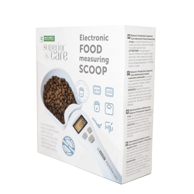 Animal feed measuring scoop - 1