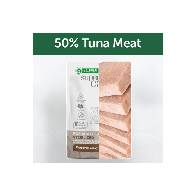 wet food supplement with tuna for sterilised adult cats of all breeds - 5