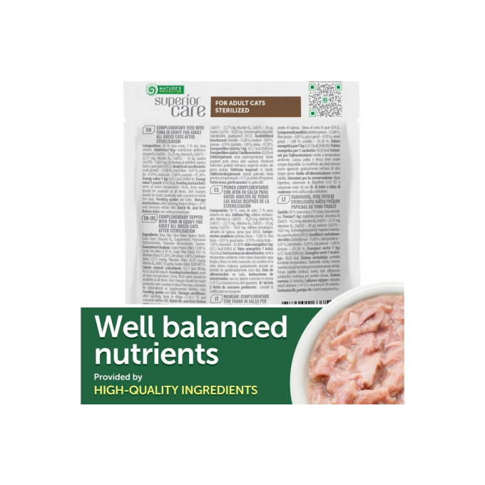 wet food supplement with tuna for sterilised adult cats of all breeds - 7