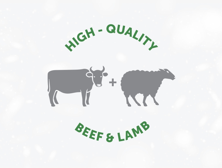 Beef and lamb as a protein source