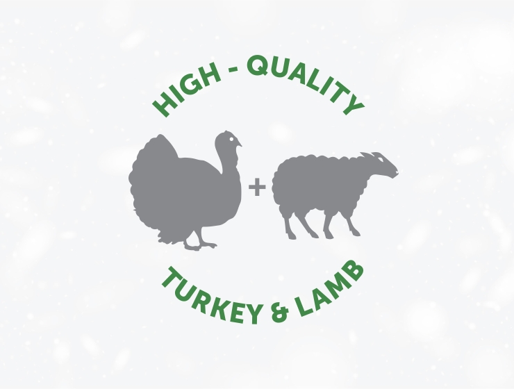 Turkey and lamb as a protein source